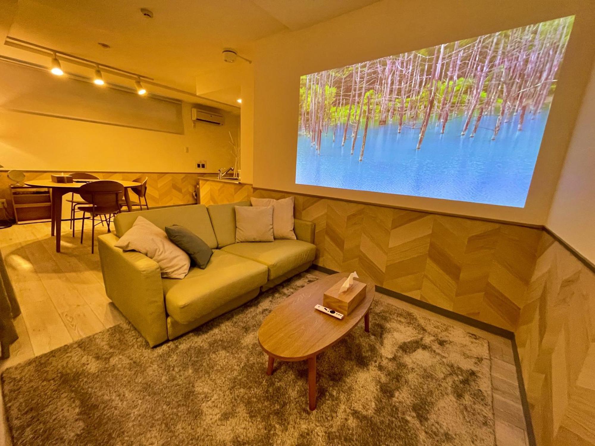 Glass Shiseikan Sapporo Bagian luar foto