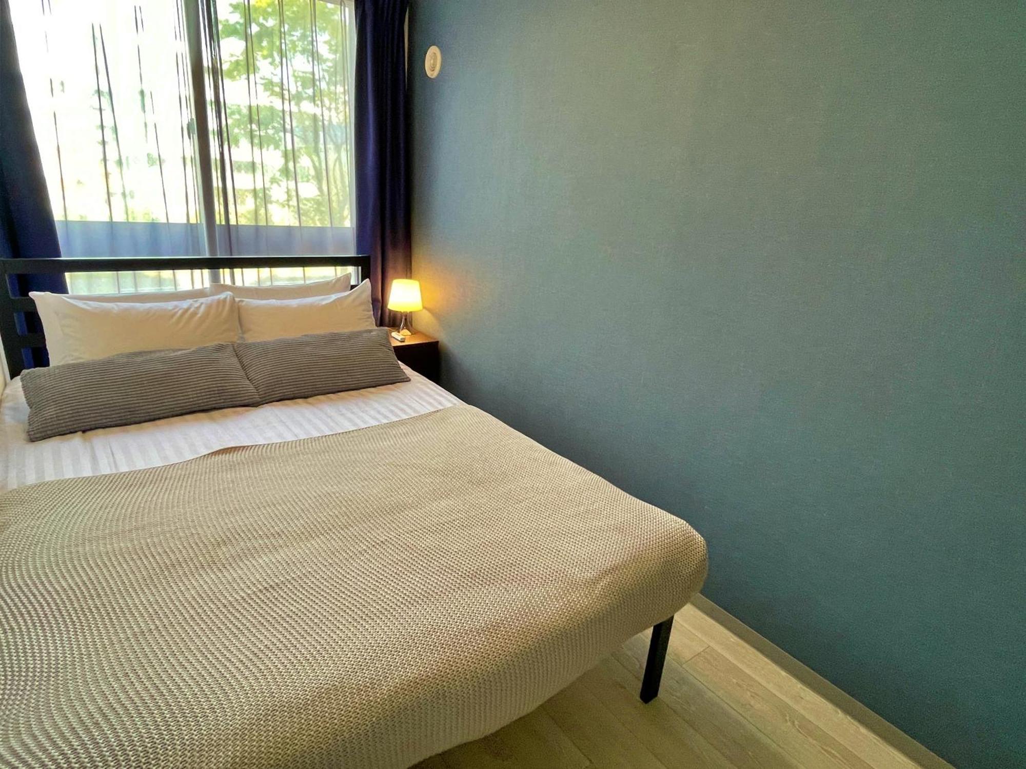 Glass Shiseikan Sapporo Bagian luar foto
